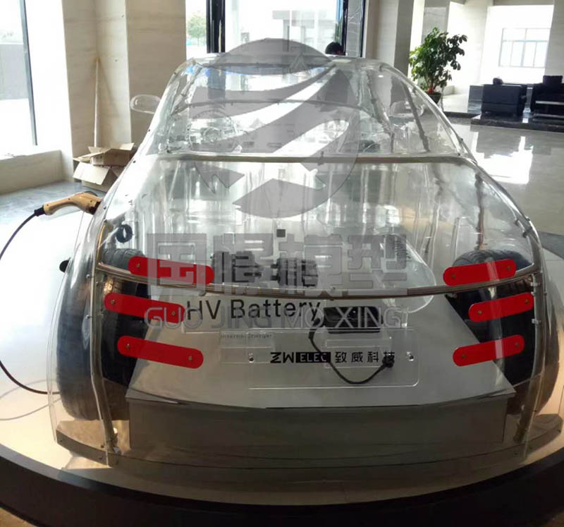 宁县透明车模型