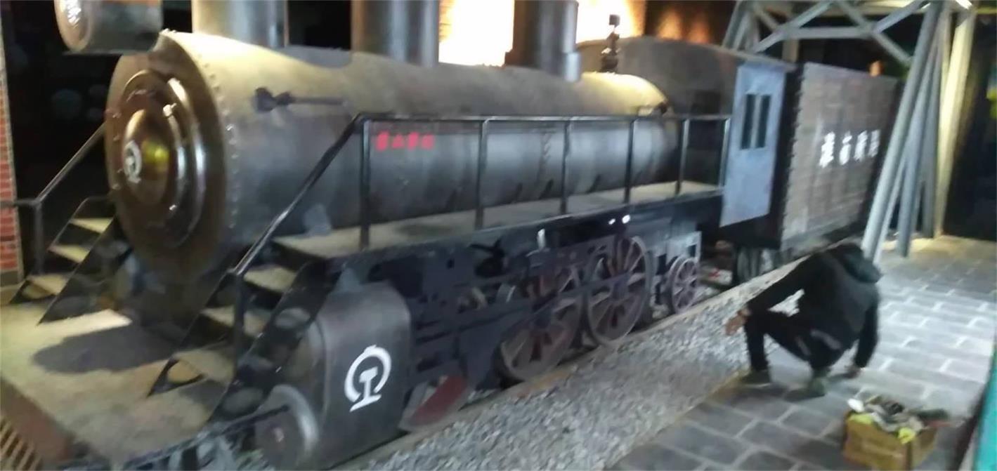 宁县蒸汽火车模型